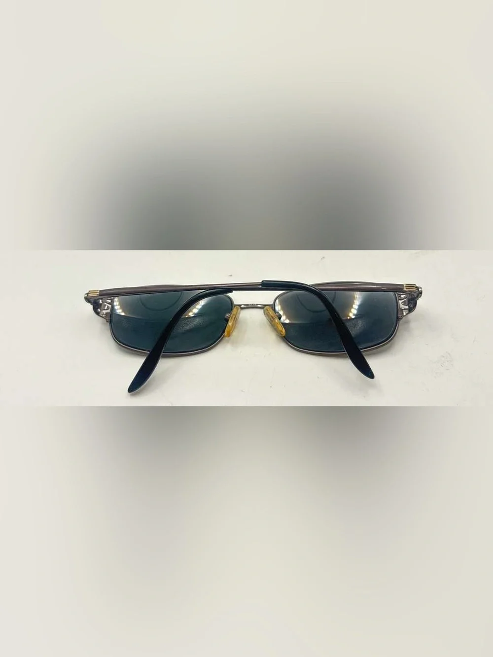 Silver Dollar Zora Gunmetal Oval Sunglasses Frames Only